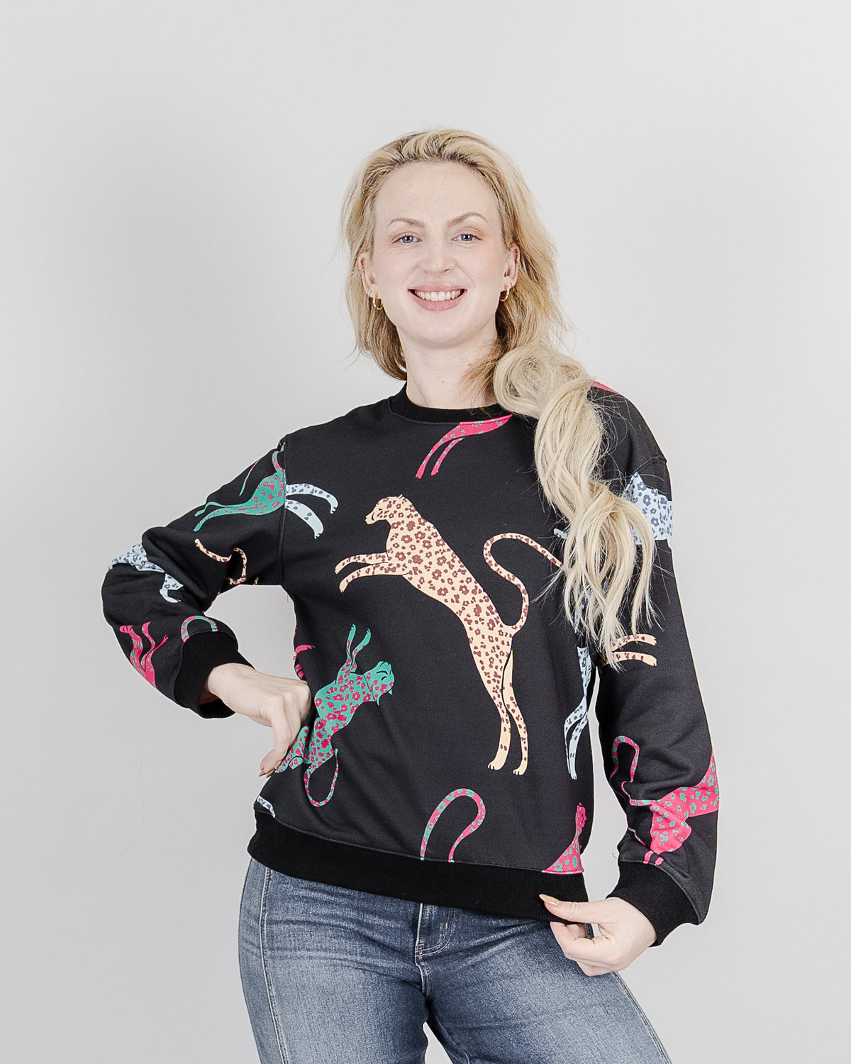 Pop Art Cheetah Top 262C102