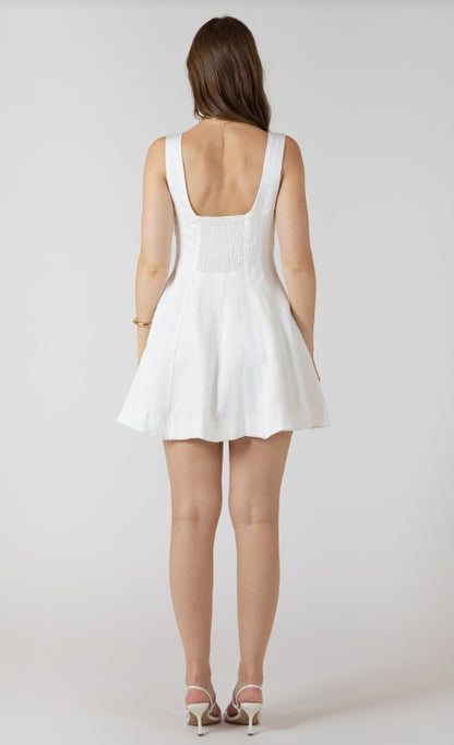 Fit & Flare Panelled Mini Dress 2722509