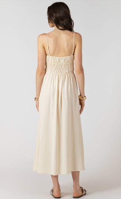 Elastic Waist Midi Dress 2722517