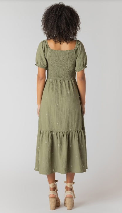 Smocked Tiered Maxi Dress 2722518 SALE