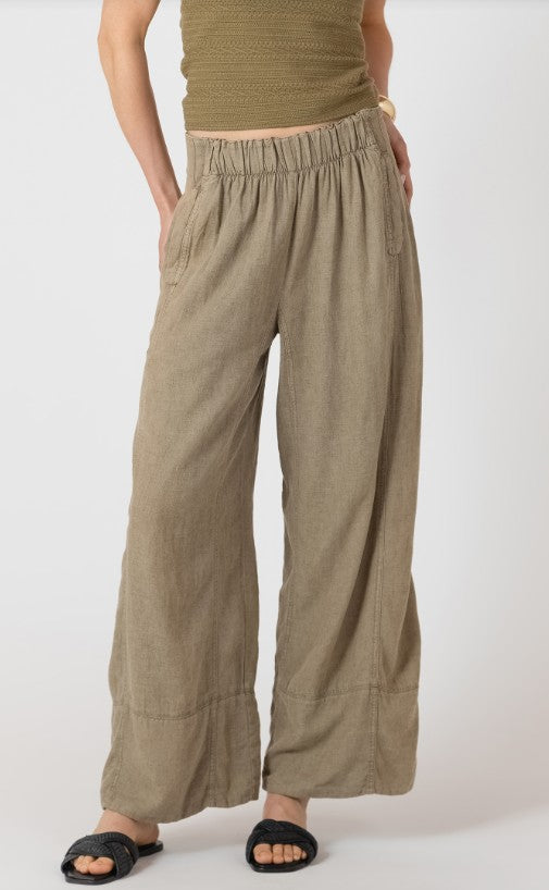 Wide Leg Linen Pant 2722703