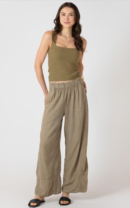 Wide Leg Linen Pant 2722703