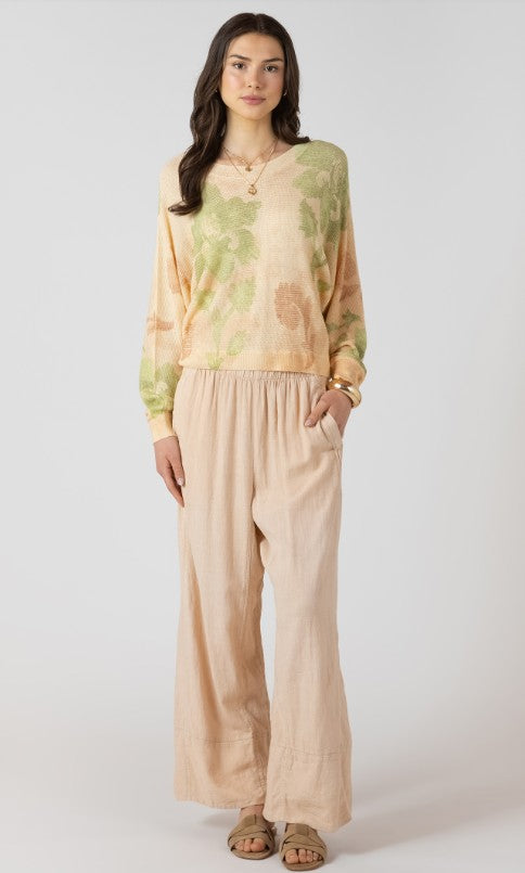Wide Leg Linen Pant 2722703