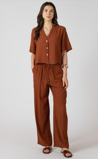 Drawstring Wide Pant 2722730
