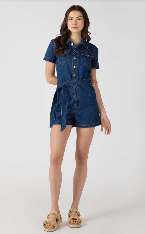 Belted Utility Romper 2722850
