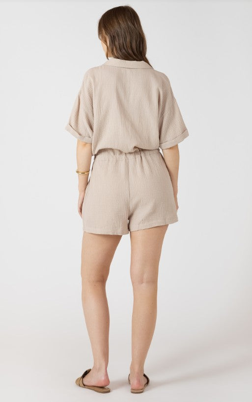 Polo V Neck Romper 2722851