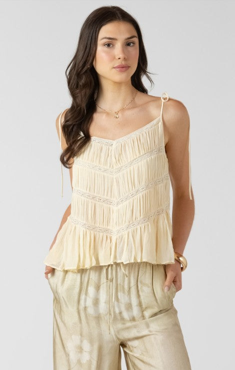 Lace Insert Tie Shoulder Cami 2723503 SALE