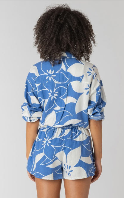 Button Front Linen Shirt 2723505