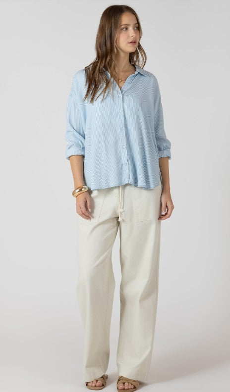 Relaxed Button Front Shirt 2723700