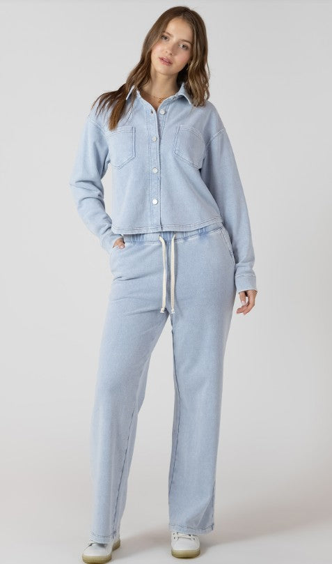 Cropped Knit Overshirt 2724001