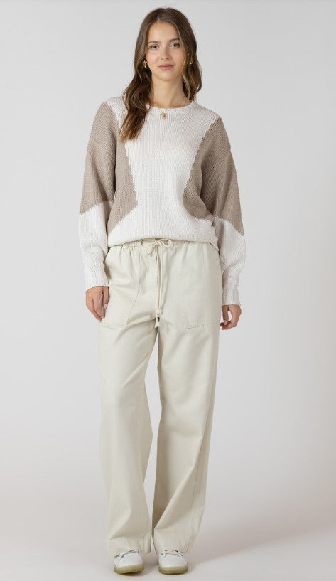 Colourblock Crewneck Sweater 2727000 SALE
