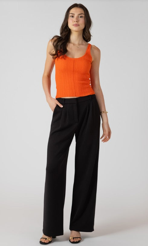 Scoopneck Ribbed Sweater Tank 2727017