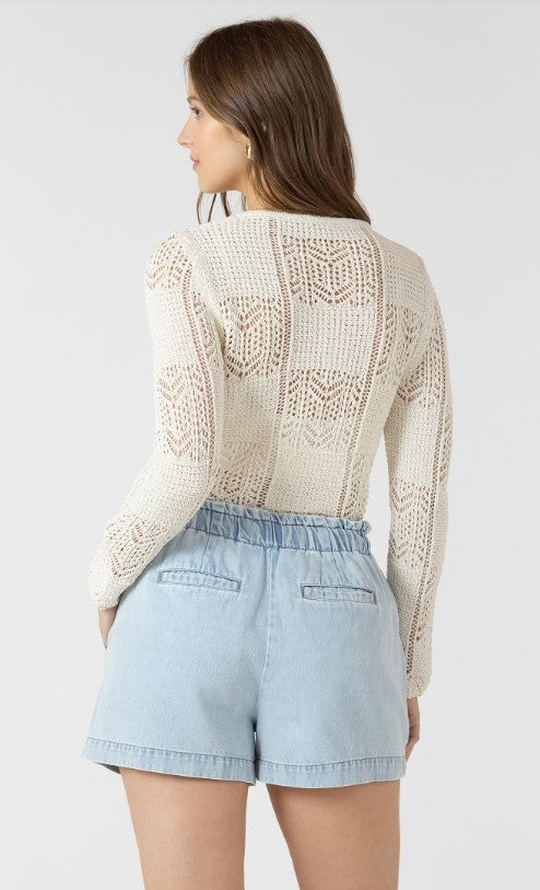 Pointelle Knit Cardigan 2727021