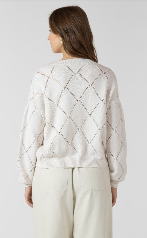 Embroidered Pointelle Cardigan 2727250 SALE