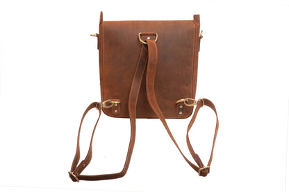 The Monroe Messenger Backpack