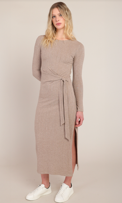 Knot Waist Long Dress 2822000