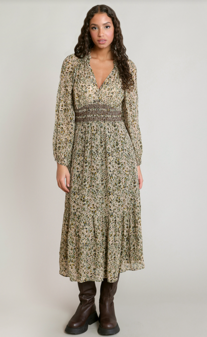 Smocking Waist Dress 2822507