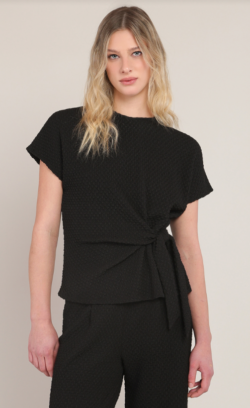 Textured Knot Top 2824009