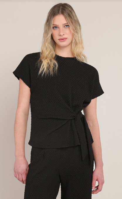 Textured Knot Top 2824009