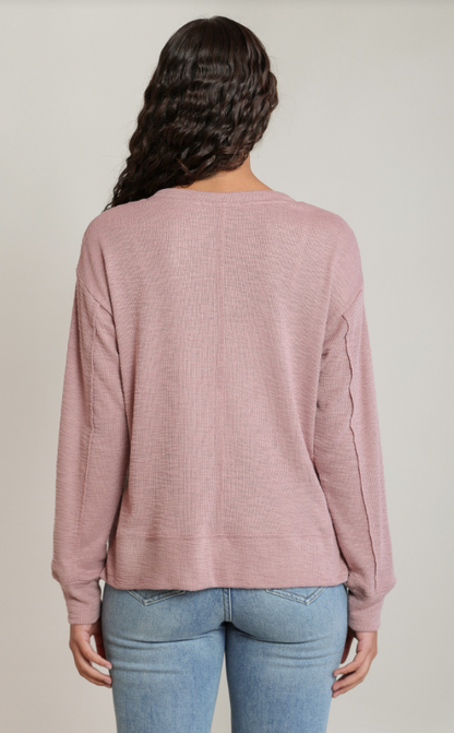 V-Neck Knit Top 2824011