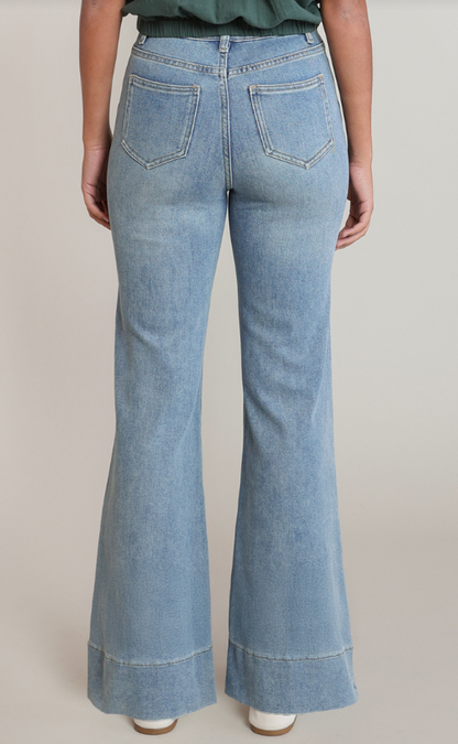 Mid-Waist Denim Pants 2825250