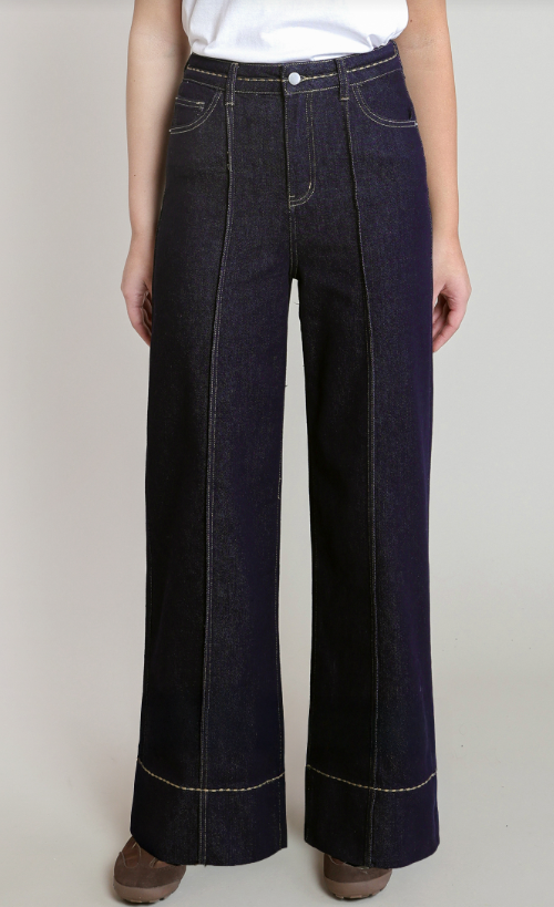 Stitching Detail Denim Pant 2825251