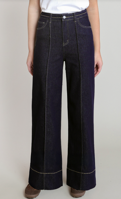 Stitching Detail Denim Pant 2825251
