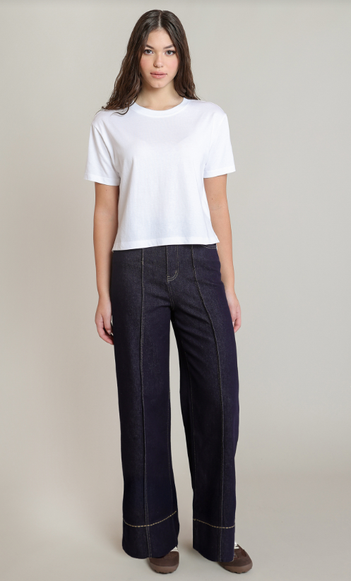 Stitching Detail Denim Pant 2825251