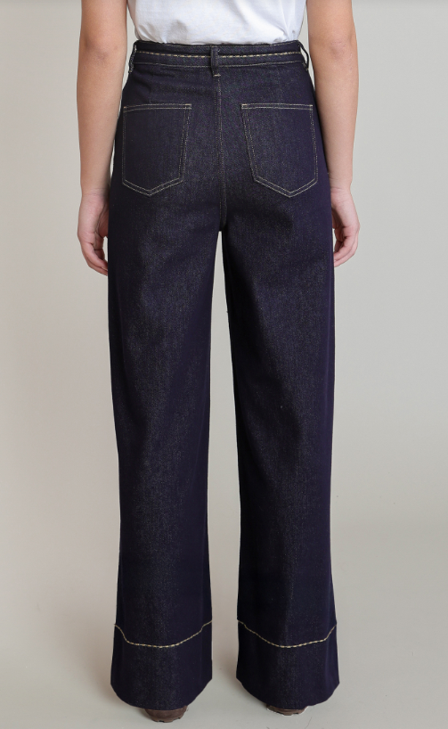 Stitching Detail Denim Pant 2825251