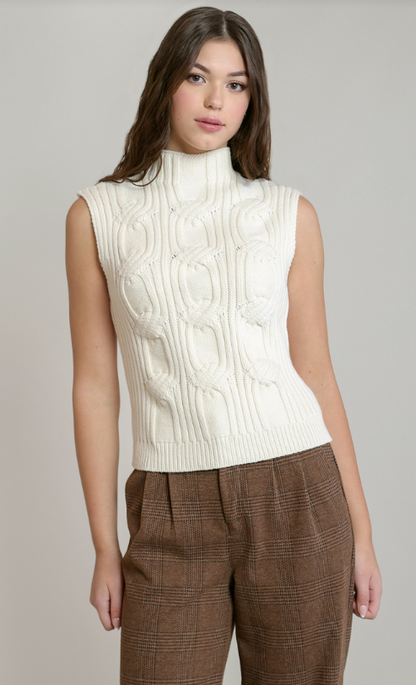 Cable Knit Vest 2827028