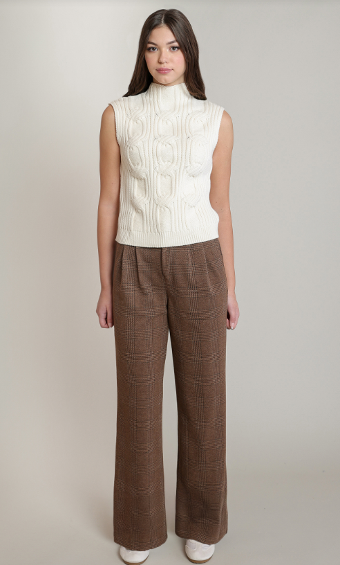 Cable Knit Vest 2827028