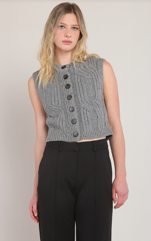 Cable Sweater Vest 2827035