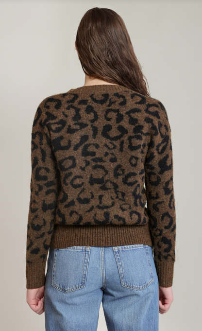 Leopard V-Neck Sweater 2827036