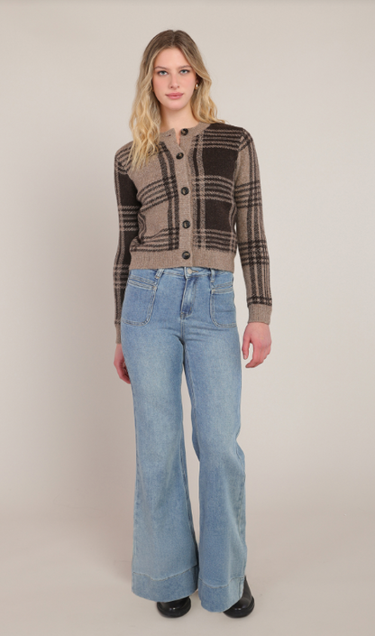 Plaid Cardigan 2827277