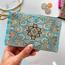 Load image into Gallery viewer, Blue Coin Purse
