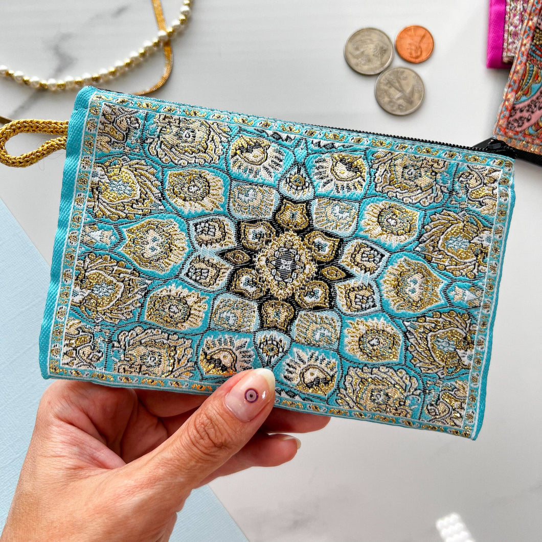 Blue Coin Purse