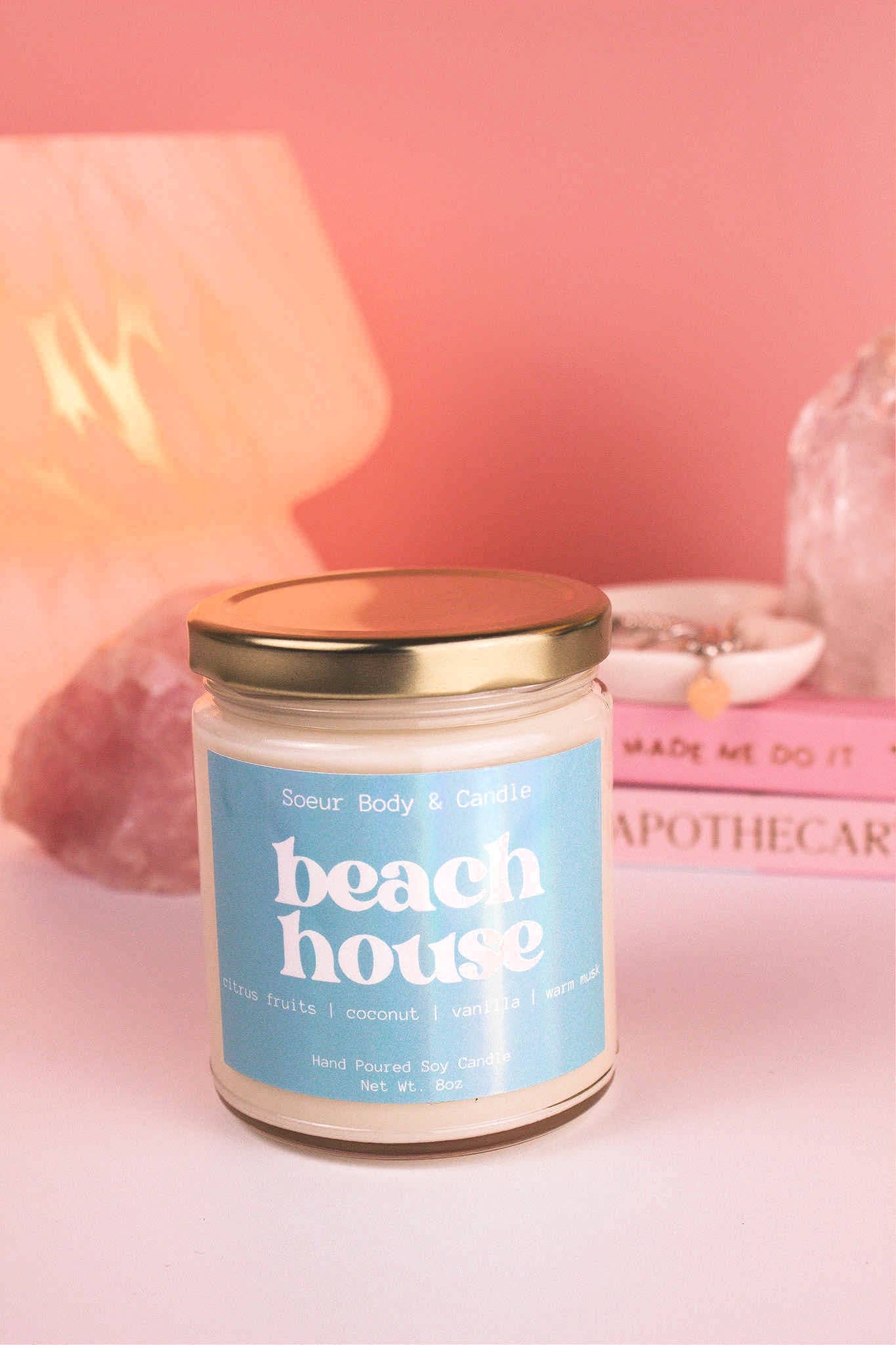 Beach House Soy Candle