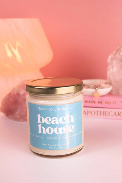Beach House Soy Candle