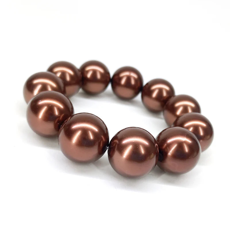 Bracelet Flintstone - Brown