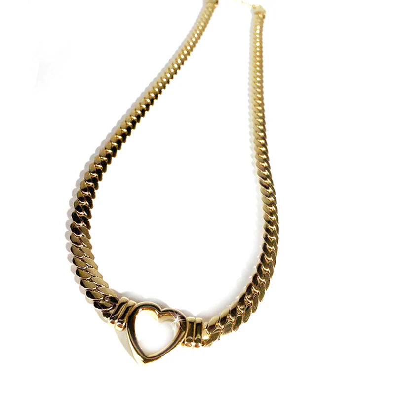 Golden Heart Necklace