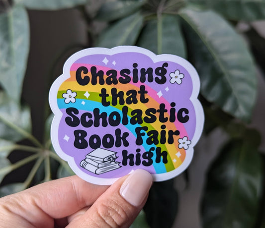Chasing that scholastic book fair high