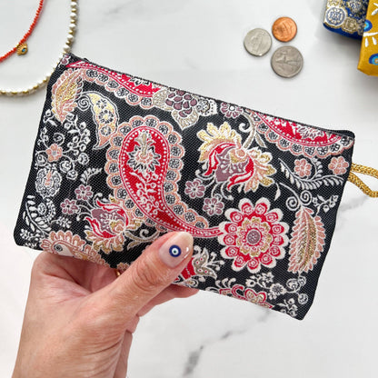 Black & Red Coin Purse