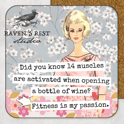 COASTER. Did You Know That 14 Muscles Are Activated...