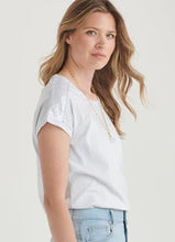 Load image into Gallery viewer, Sequin Dolman Soft Cotton Tee
