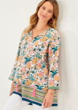 Load image into Gallery viewer, Cotton Tunic Tie Top
