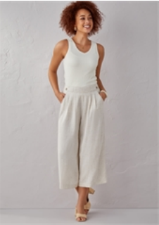 Deckhand Linen Culottes