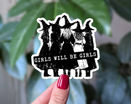 Sticky Moods - Girls Will Be Girls Witch Crew Sticker