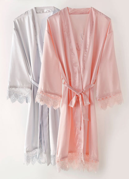 Bridal Satin Robe