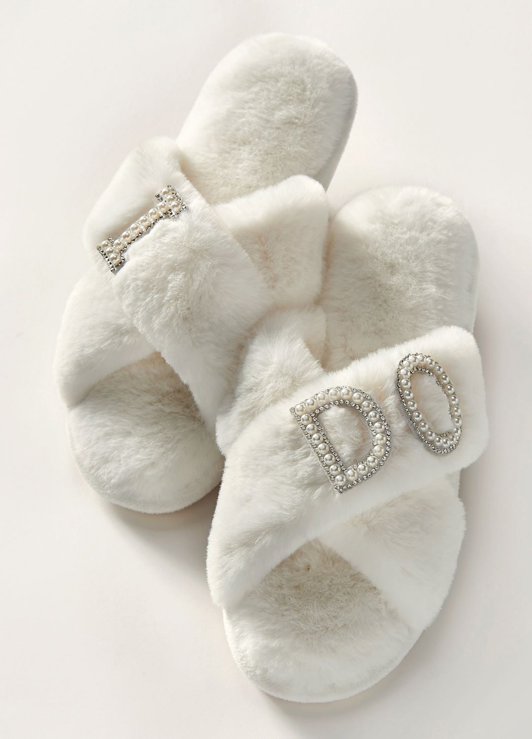 I Do Plush Slippers