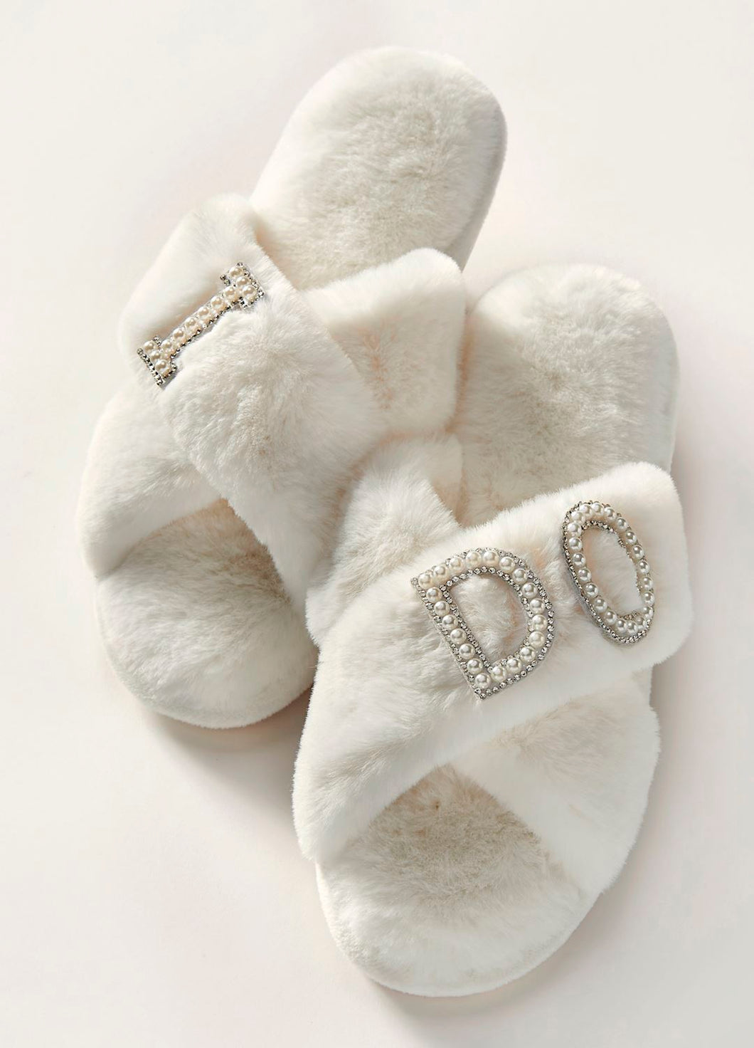 I Do Plush Slippers